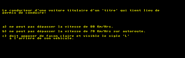 Thumbnail of other screenshot of Permis de Conduire, Le
