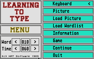 Thumbnail of other screenshot of Learning to Type