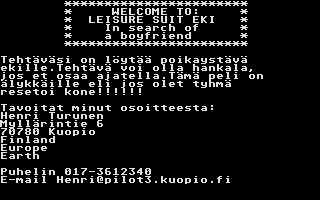 Thumbnail of other screenshot of Leisure Suit Eki