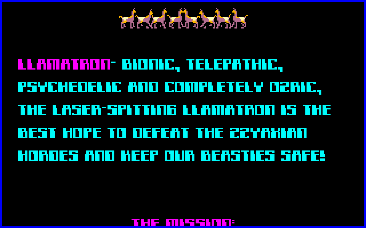 Thumbnail of other screenshot of Llamatron