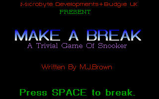 Thumbnail of other screenshot of Make a Break