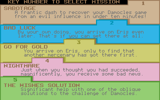 Thumbnail of other screenshot of Mercenary 2 - Damocles Mission Disk 1