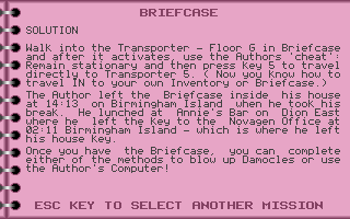 Thumbnail of other screenshot of Mercenary 2 - Damocles Mission Disk 2