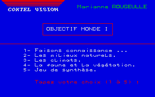 Thumbnail of other screenshot of Objectif Monde I