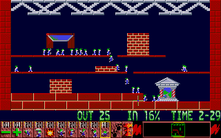 Thumbnail of other screenshot of Oh No! More Lemmings