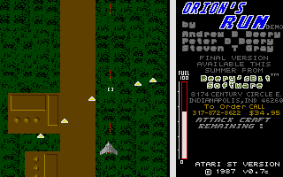 Thumbnail of other screenshot of Orion's run