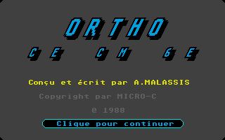Thumbnail of other screenshot of Ortho CM