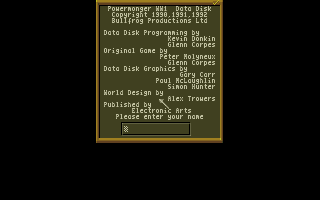 Thumbnail of other screenshot of Powermonger - World War I Edition