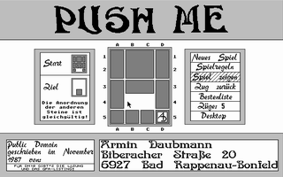 Screenshot of Push Me