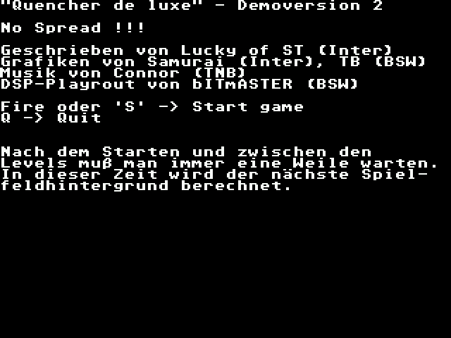 Thumbnail of other screenshot of Quencher De Luxe