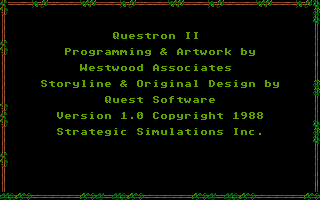 Thumbnail of other screenshot of Questron II
