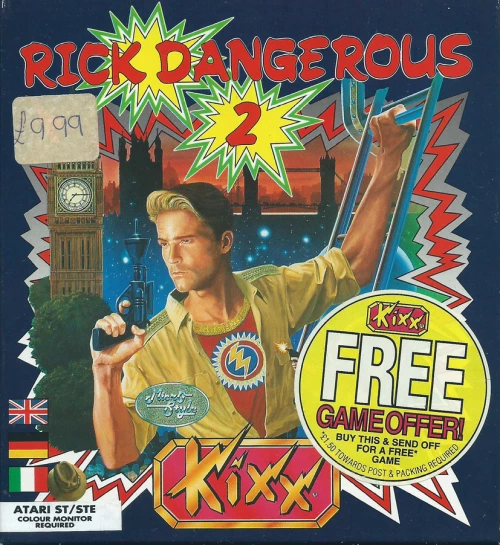 Large scan of the game box