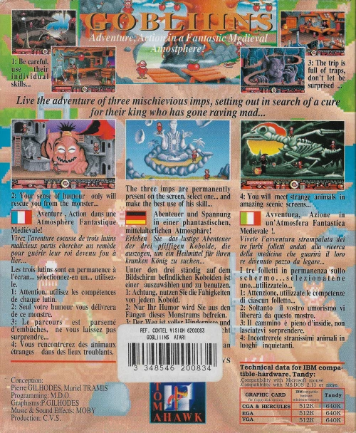 Large scan of the game box