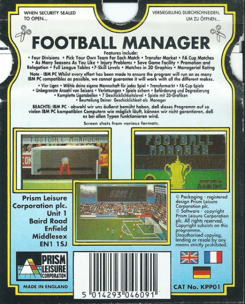 Large scan of the game box