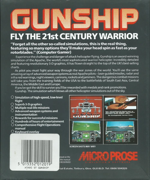 Large scan of the game box
