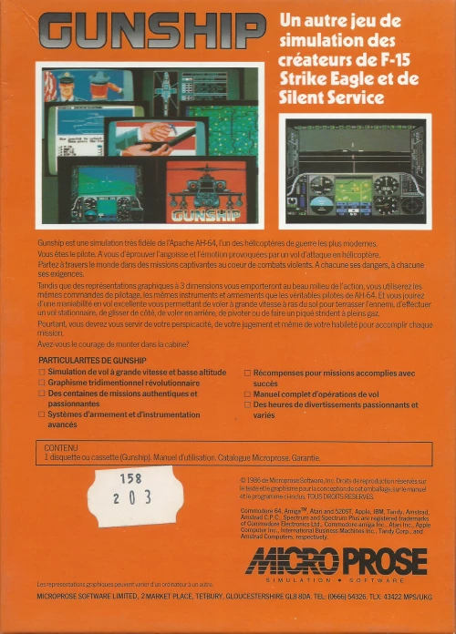 Large scan of the game box