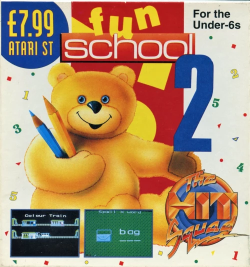 Large scan of the game box