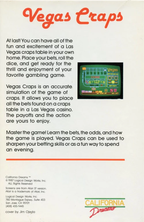 Large scan of the game box