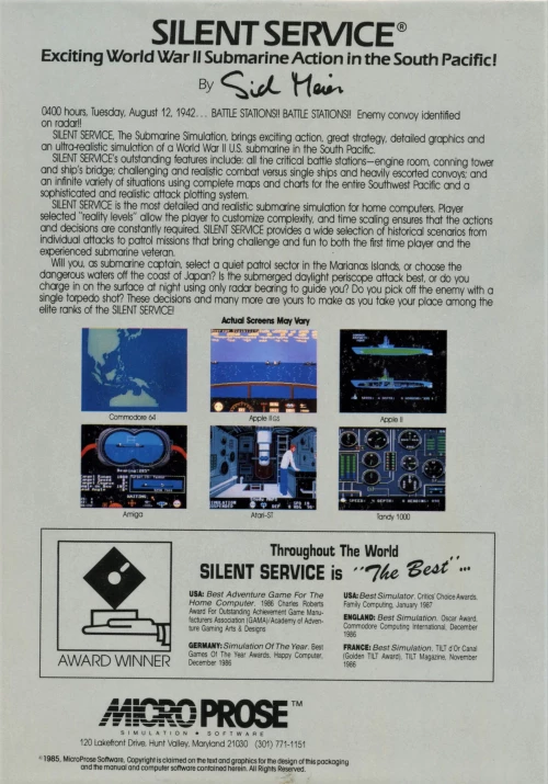 Large scan of the game box
