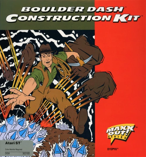 Large scan of the game box