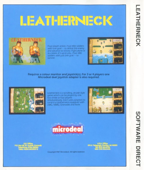 Large scan of the game box