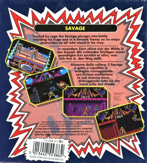 Large scan of the game box