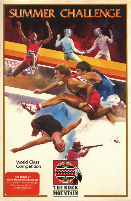 Large scan of the game box