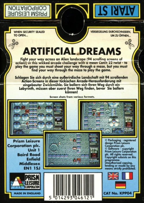 Large scan of the game box