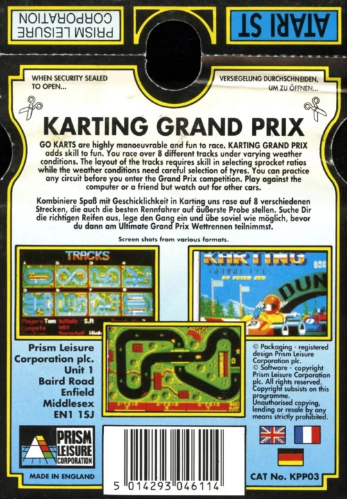 Large scan of the game box