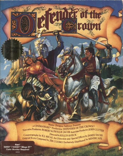 Large scan of the game box