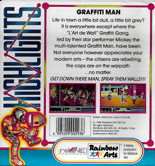 Large scan of the game box