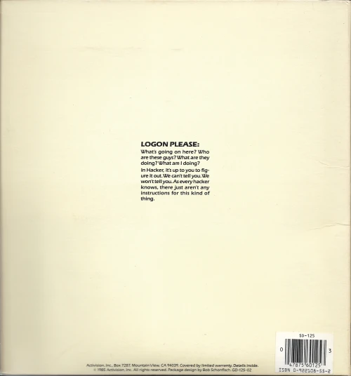 Large scan of the game box
