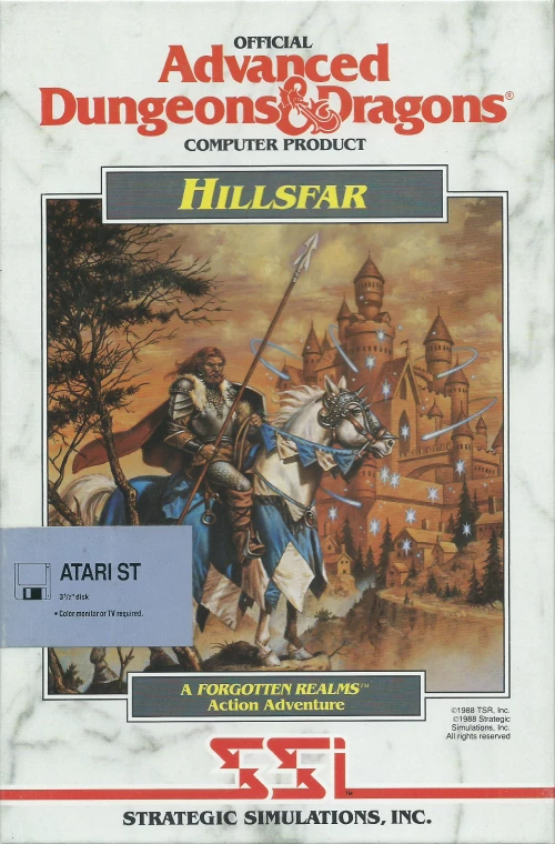 Large scan of the game box