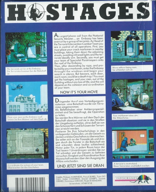 Large scan of the game box