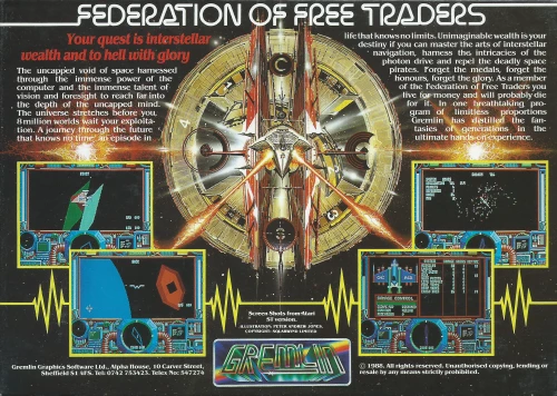 Large scan of the game box