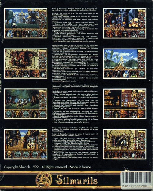Large scan of the game box