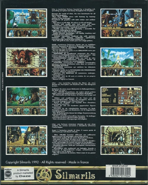 Large scan of the game box