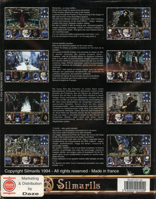 Large scan of the game box