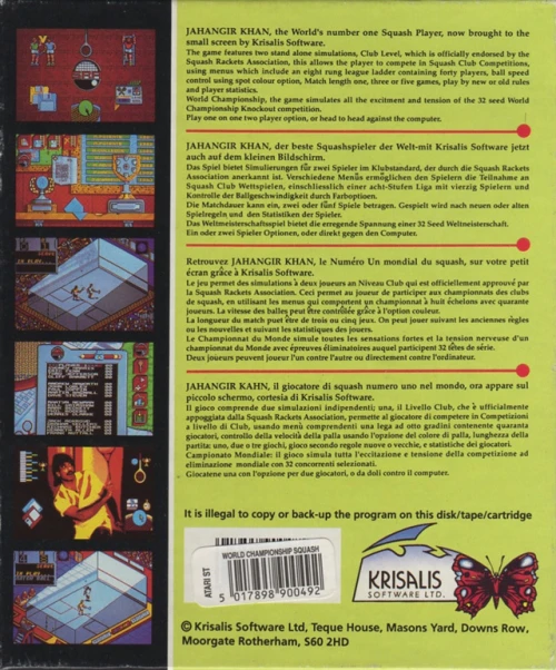 Large scan of the game box
