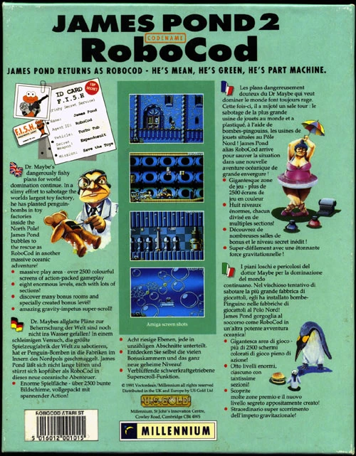 Large scan of the game box