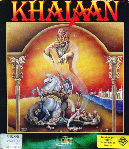 Large scan of the game box