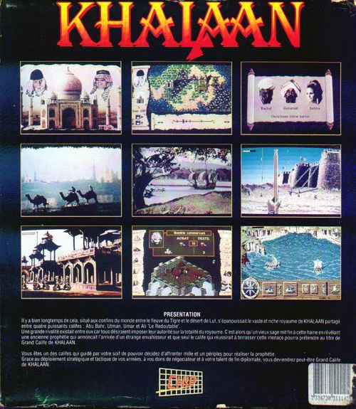 Large scan of the game box