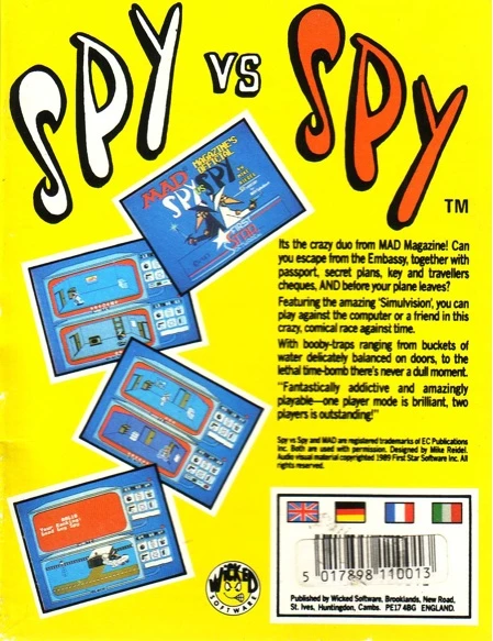Large scan of the game box