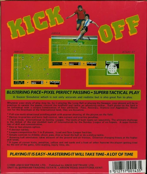 Large scan of the game box