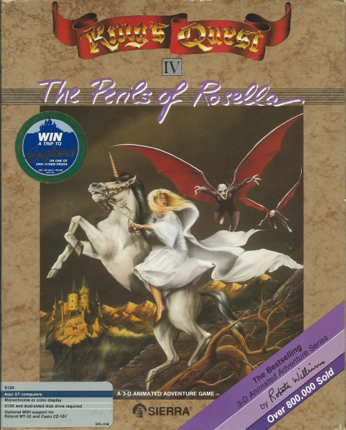 Large scan of the game box