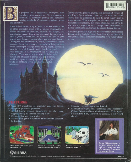 Large scan of the game box