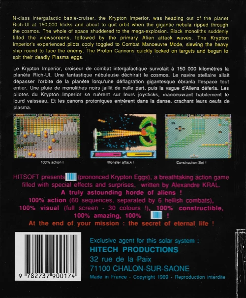 Large scan of the game box