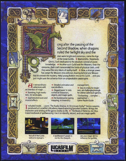 Large scan of the game box