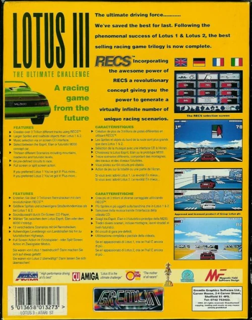 Large scan of the game box