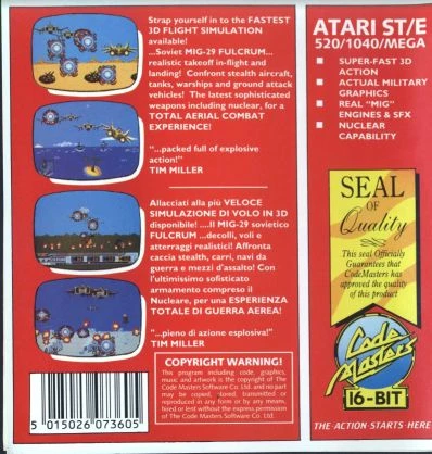 Large scan of the game box